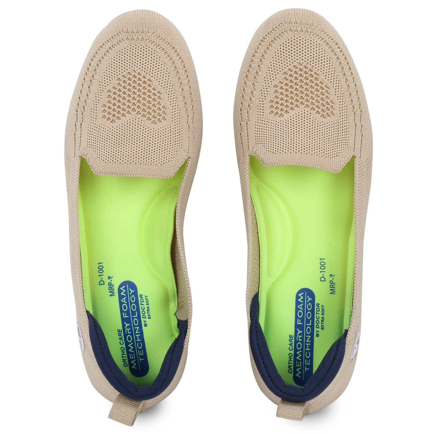 SPO405-DOCTOR EXTRA SOFT Flexible Memory Foam Women's Shoes for Walking Gym Training,Casual, Sports,Slip-On,Lightweight Lace up Athletics Slipon Running Sneaker for Ladies and Girls