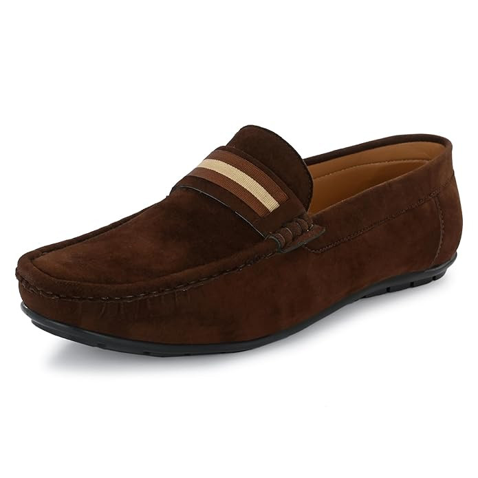 Centrino Loafer for Men | Stylish & Comfortable with Soft Cushioned Insole | Hand-Stitched Design for Trendy (6592)