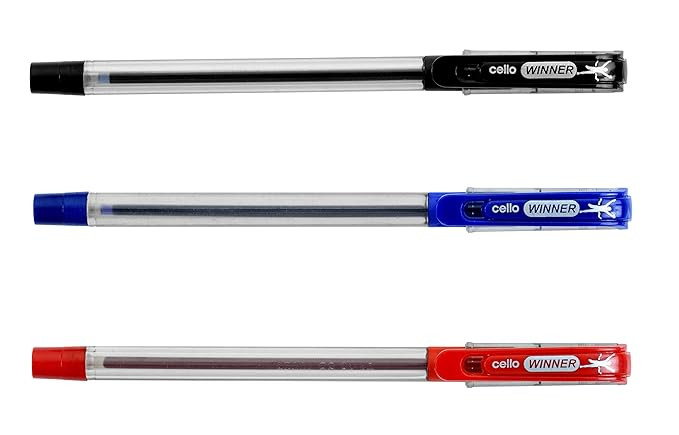 Cello Winner Ball Pen Set - Pack of 60 (Blue) (Assorted)