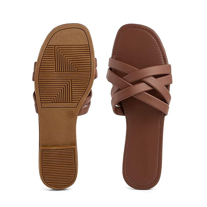 Nowry Women Stylish Flats Fashion Sandal For Party & Wedding/Casual Flat Sandals For Women's & Girls