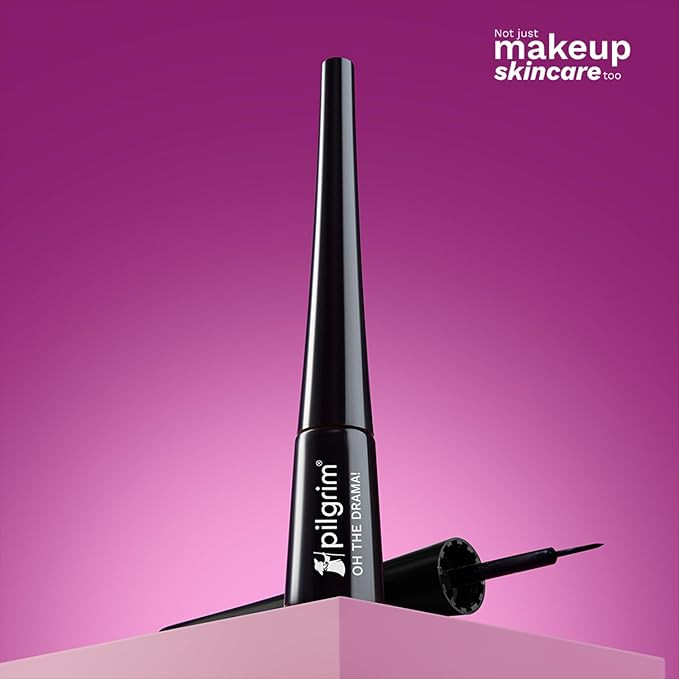 Pilgrim Black Scandal Eyeliner Pencil Intense Matte Finish Smudge Proof Pencil Enriched With Argan Oil | 3.50Ml
