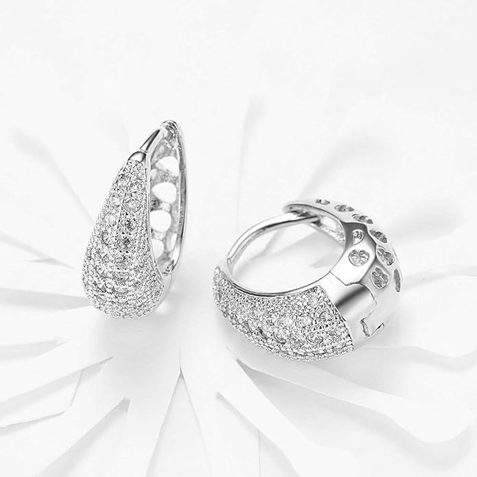 YouBella Jewellery Gold Plated Crystal Earrings for Girls and Women