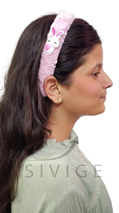 4 Pcs Random Newly Cute Hair Band Accessory for Women and Girls, Cute Stylish Design Adorable Design/Shiny Hairbands for Daily Wearing and Party for Kids, Girls and Baby (Any 4 Pcs Multicolor)