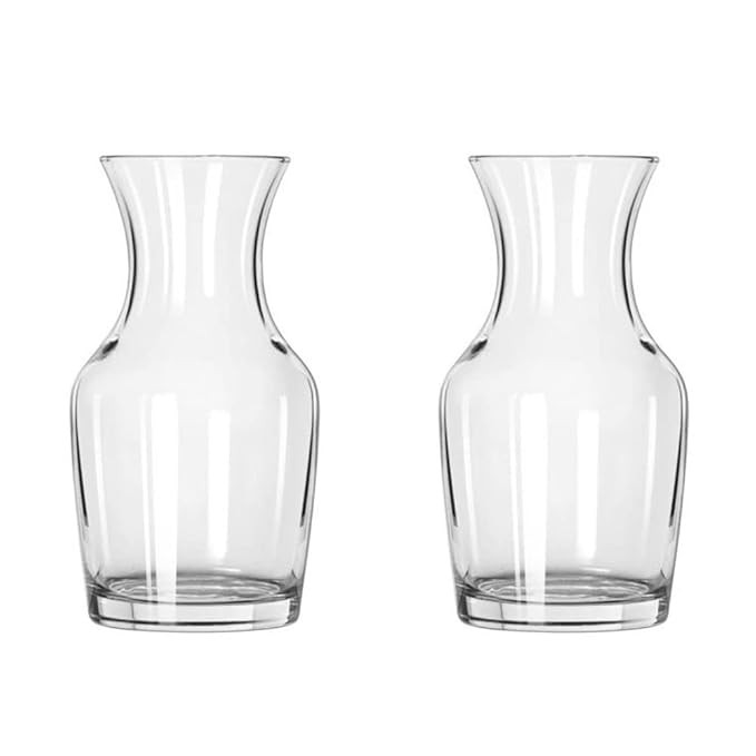 Combo of 2 Decorative Pot Glass Vase for Water Plants| Flower Vases for Centerpieces Living Room Kitchen Office Wedding, Clear