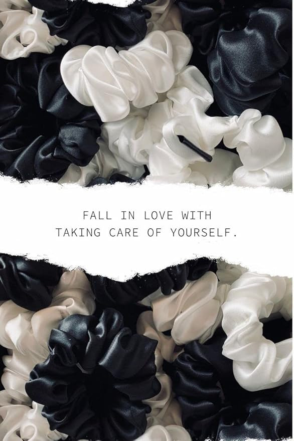 Atrube's Satin Silk Scrunchies for Women or Girls, Hair Ties, Ponytail Holder, Women Hair Accessories,Ponytail holders for girls Fluffy Scrunchy Best Gift for Girls,