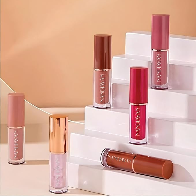 Mini Lipstick Combo pack of 12 | Waterproof Matte Long Lasting & Smudge-Proof Lipstick Gift Set For Women | Non-Stick Mini Lipstick Set in Bold & Dark Shades | All Skin Tone- 2.5ml each