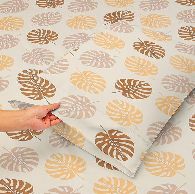 VAS COLLECTIONS 180 TC Premium Cotton Pillow Covers | Regular Pillow Cases | Set of 2 Pieces Pillow Covers only King Size (Almond, 20 x 30 Inches)