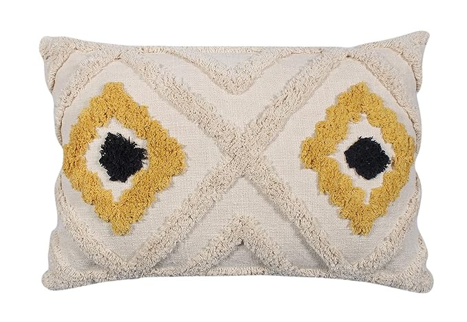 Combo Cotton Tufted Pillow Covers (40 * 60 cms) Pack of 2 pc