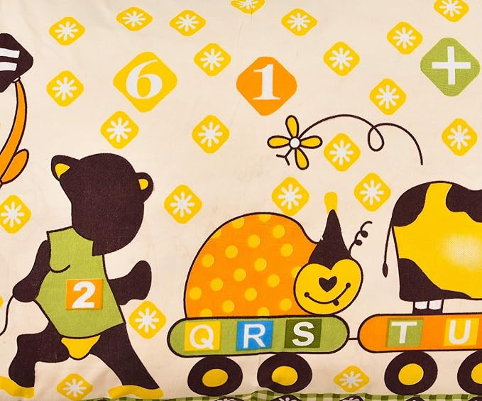 RRC Super Soft Brushed Microfiber Cotton Pillow Covers,Set of 4 (Total 8 Pcs) Pillow Covers,17X27(Inches) Pillow Covers