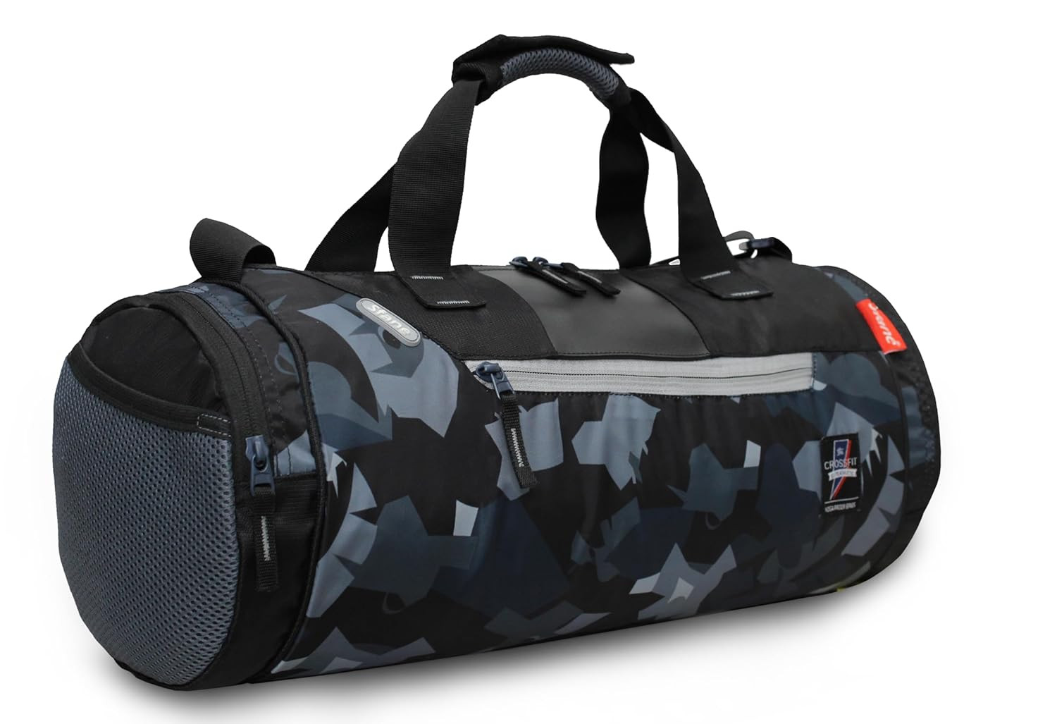 Sfane Sports Duffel Gym Bag for Men & Women (Jet Black)