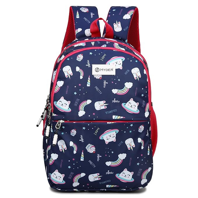 HYDER Kids 20L Zippy Backpack Best Stylish Waterproof Lightweight Casual/Picnic/Tuition/School Bag for Children Boys And Girls