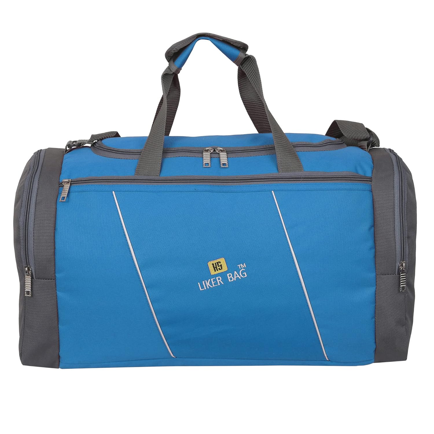 60 L Hand Duffel Bag - Heavy Carrier Luggage Bag Hand Duffel Bag - Luggage Bags for Men & Women 60 L Large Capacity (Sky Blue)