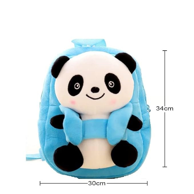 Frantic Cute Backpack for Nursery Children Soft Velvet Cartoon Animal Plush Preschool Mini Travel Bags for ideal Baby Girl & Baby Boy & Toddlers (2-5 Years)