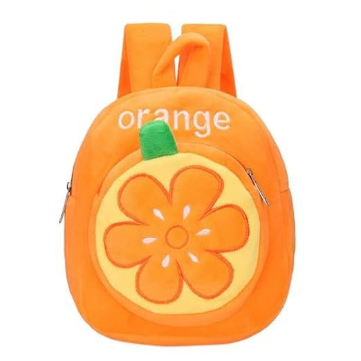 Kids Velvet School Bag Plush Backpack Baby Girl Preschool Bags Ideal for Baby Boy & Girl Picnic Bags (2-5 Years)