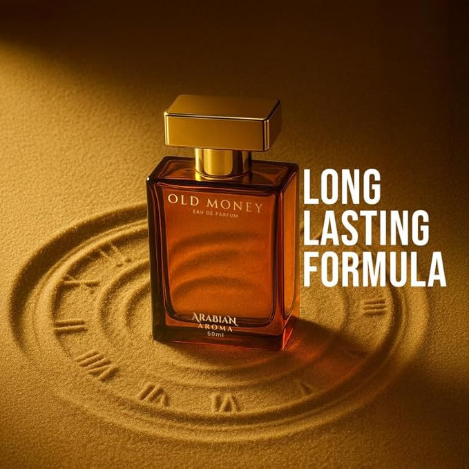 Arabian Aroma Old Money Eau de Parfum – Long Lasting Perfume for Man – Mens Perfumes Long Lasting – 50ml