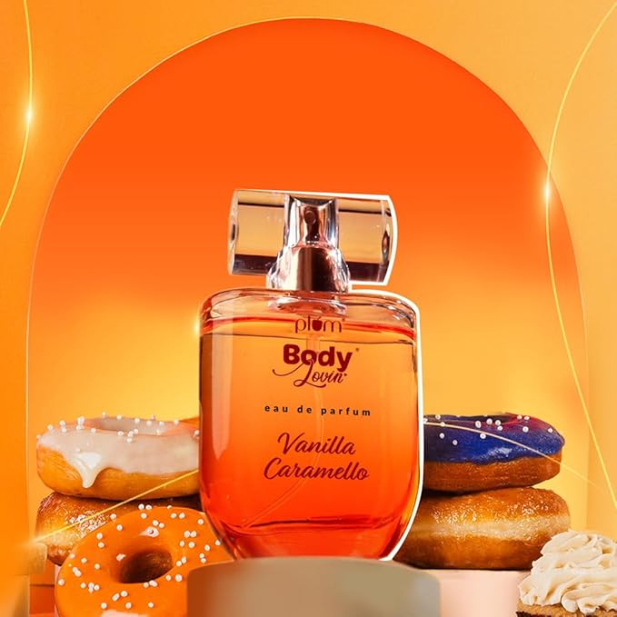 Plum BodyLovin' Vanilla Caramello Eau De Perfume (Parfum) 50 ml| Long-Lasting Gourmet Fragrance | Luxury Perfume for Women | Vanilla, Caramel & Pistachio Notes.