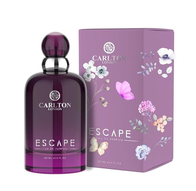 Carlton London Escape Perfume 100ml | Eau de Parfum for Women | Premium long lasting luxury perfume for woman | Floral Fragrance | Best gift for women | Perfect for Gifting Girlfriend, Wife & Mom