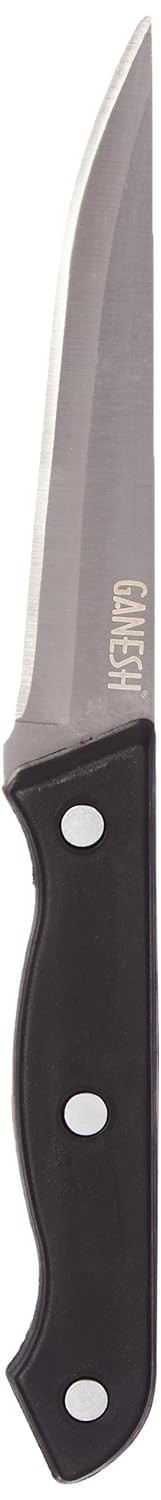 Ganesh Stainless Steel Kitchen Bold Fruit Knife Vegetable Cutting and Chopping Knife, Serrated Edge