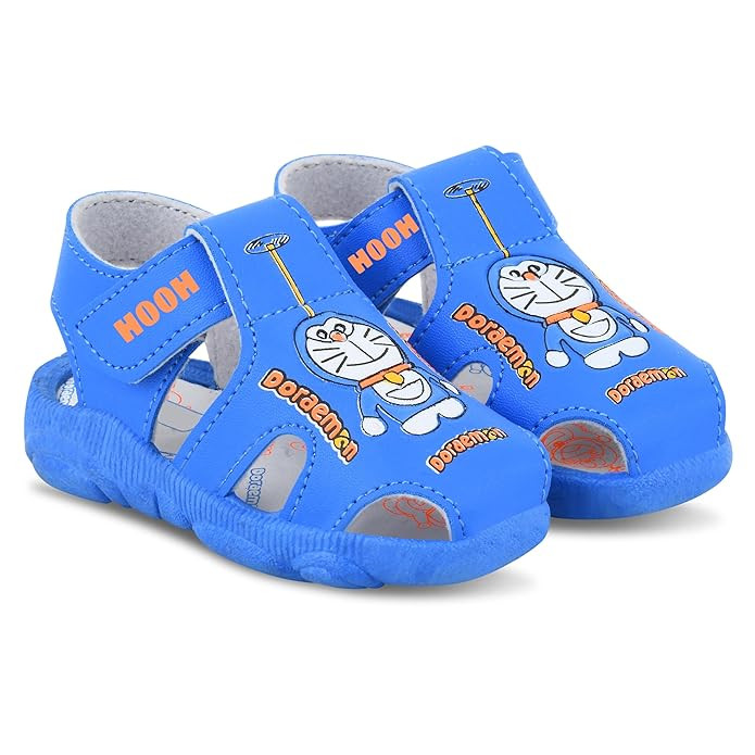 Hooh Kids Unisex Sandals Vibrant Colours Up to 2.5 Years and Musical Sound with Famous Cartoon Character