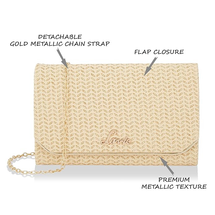 Lavie Women's Spark Ava Envelope Clutch | Ladies Purse Handbag