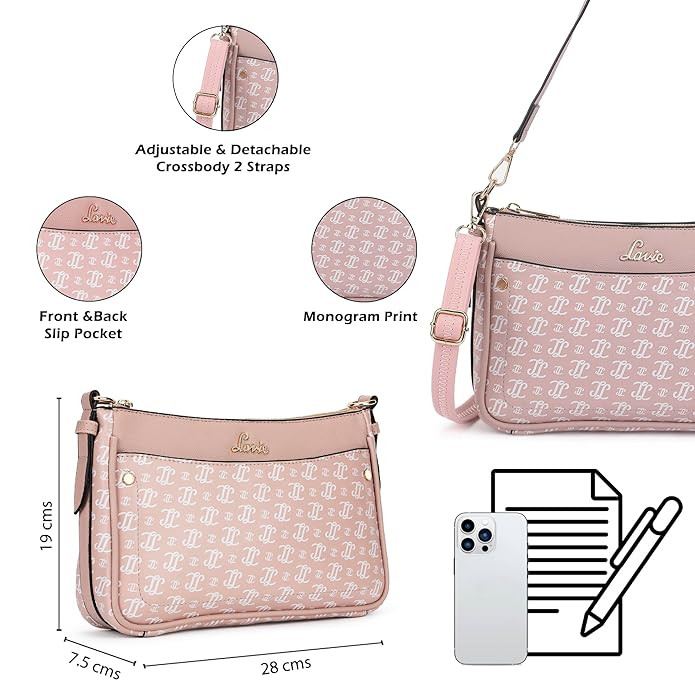 Lavie Women's Cosmo Hobo Bag | Ladies Purse Handbag