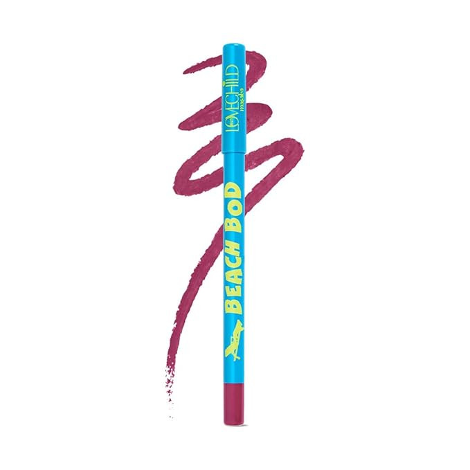 Lovechild Masaba Passport Pucker Lip Liner | Upto 7 hours Long Lasting | Matte Finish | Waterproof | Beach Bod (Magenta), 1.2gm