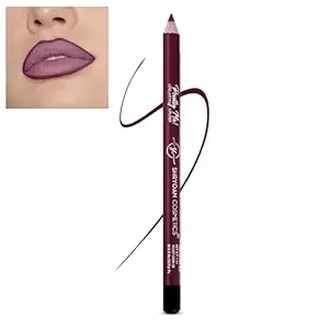 Shryoan Pretty Me Bold Lipliner & Eye Liner Pencil | Waterproof & Smudge Proof | Long-lasting Lip Liner | Matte Finish Lip Pencil | Non-drying Formula (pack of 1, pack of 1 shade)