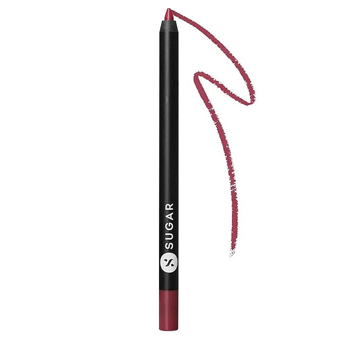 SUGAR Cosmetics - Lipping On The Edge - Matte Lip Liner - 04 Tan Fan (Mauve Nude) - 1.2 Gms - Smear-Proof, Water Resistant Lip Liner - Lasts Up To 10 Hrs
