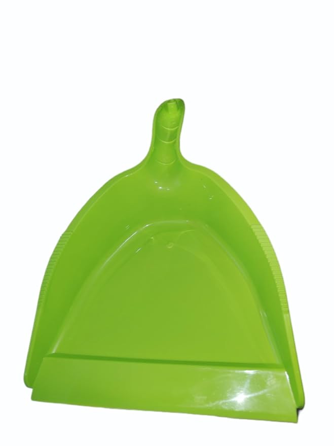 Durable Plastic Dustpan with Ergonomic Handle | Lightweight & Easy to Use for Home and Office Cleaning (Any Color)