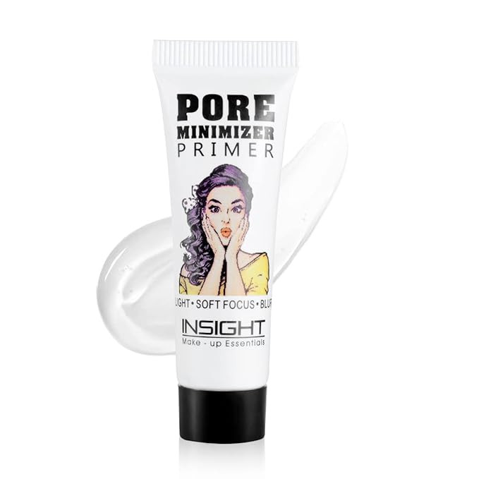 INSIGHT Pore Minimizer Primer 10ml | Hydrating, Lightweight & Non-Sticky | Smooth & Flawless Skin | Long-Lasting Cruelty-Free Makeup Base