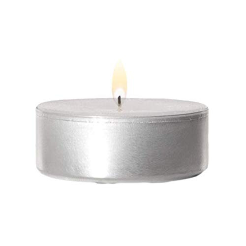 PROSPERRO LUMO by Parkash Candles Paraffin Wax Candles Tea Light, 3 hr Burn time, No Residue Diwali Decoration,Smokeless, (100 PC Unscented)