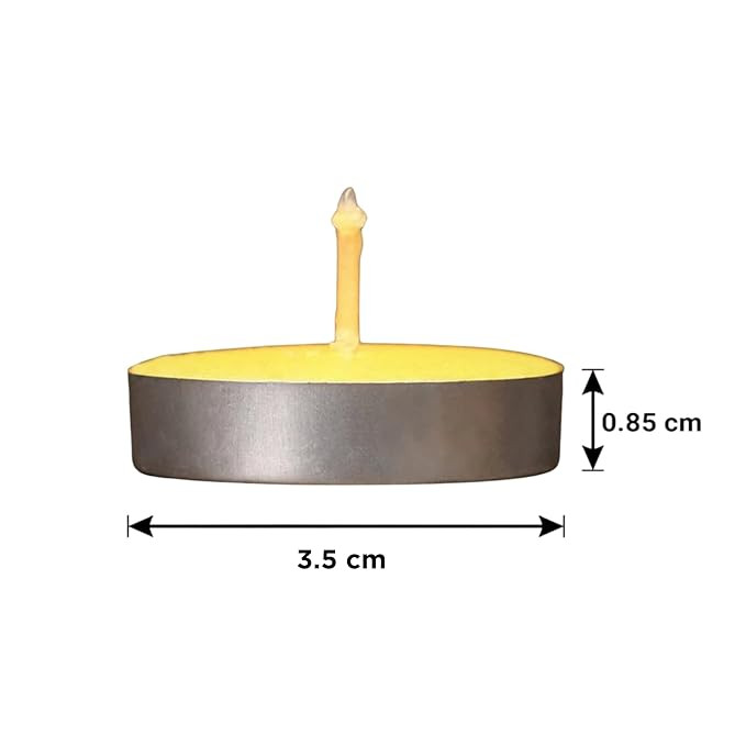 eCraftIndia Set of 20 Multicolor Scented Tea Light Candles | T Light Candles | Navaratri Diwali Decoration Items for Home Decor | Christmas Diwali Gifts Items for Family and Friends